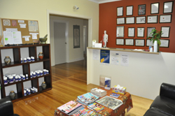 Chiropractic Ringwood clinic waiting room