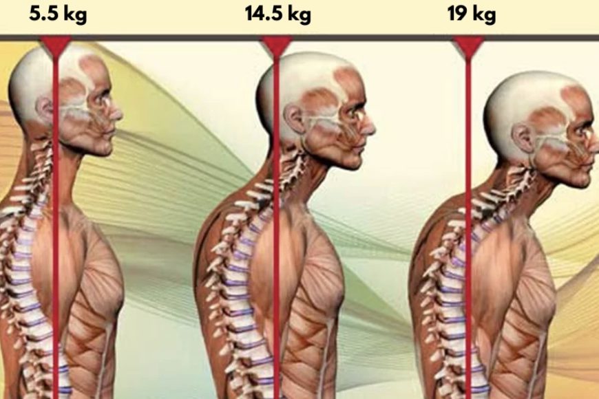 Neck Pain Chiropractic Care Ringwood 2 weight pressure on neck increase with forward head posture